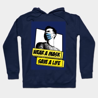 Wear a Mask, Save a Life Hoodie